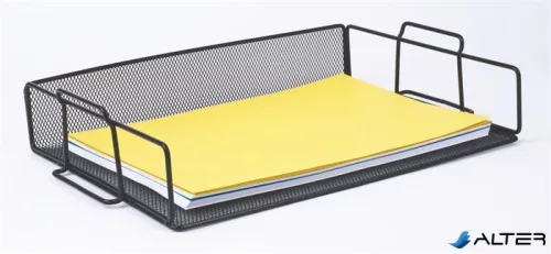 Irattálca, fémhálós, VICTORIA OFFICE, fekete