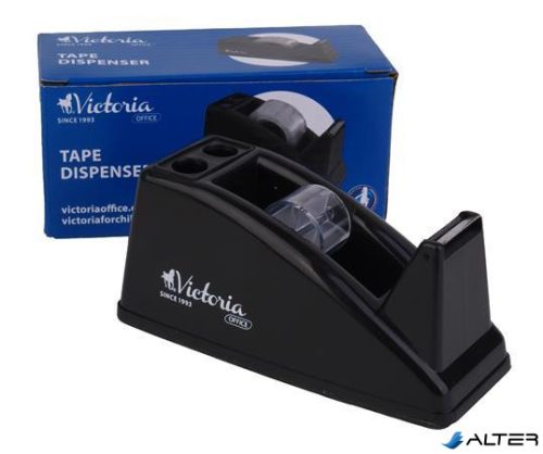 Ragasztószalag-adagoló, asztali, VICTORIA OFFICE