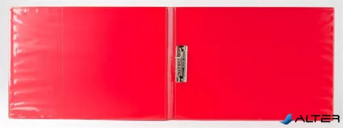 Villámzáras mappa, A3 fekvő, VICTORIA OFFICE, piros