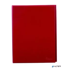 Villámzáras mappa, A4, álló, VICTORIA OFFICE, piros