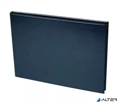 Villámzáras mappa, A4, fekvő, VICTORIA OFFICE, fekete