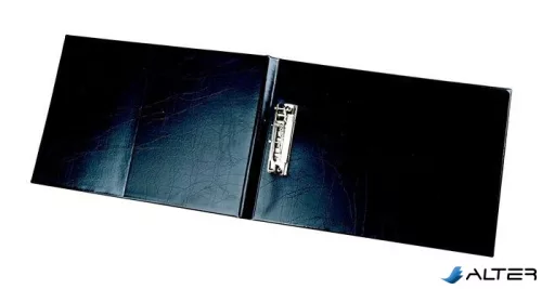 Villámzáras mappa, A4, fekvő, VICTORIA OFFICE, fekete