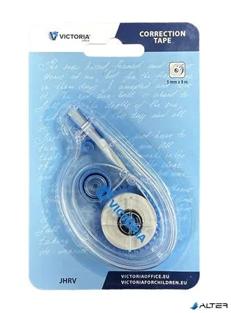 Hibajavító roller, 5 mm x 8 m, VICTORIA OFFICE
