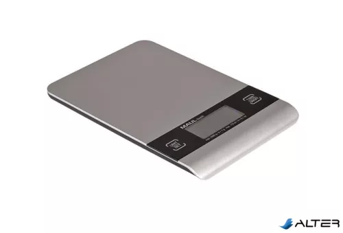 Levélmérleg, digitális, 5 kg terhelhetőség, MAUL "Touch", ezüst