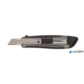   Univerzális kés, gumírozott markolat, 18 mm, MAUL, szürke