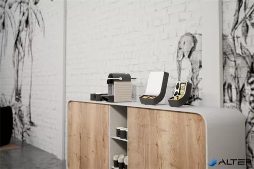 Kávékapszula tartó, vertikális, ALBA, 'Coffee break'