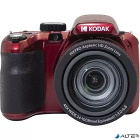   Fényképezőgép, digitális, KODAK "Pixpro AZ405", piros