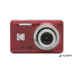   Fényképezőgép, digitális, KODAK "Pixpro FZ55", piros