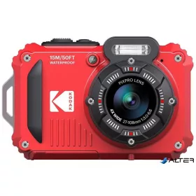   Fényképezőgép, digitális, KODAK "Pixpro WPZ2", piros
