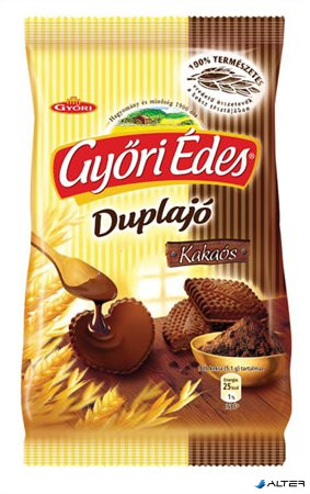 Keksz, 150 g, duplajó, GYŐRI "Győri édes" kakaós