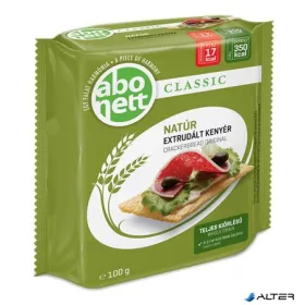 Extrudált kenyér, ABONETT, 100 g, natúr