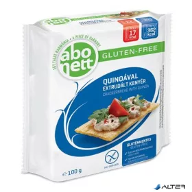   Extrudált kenyér, ABONETT, 100 g, quinoával, gluténmentes