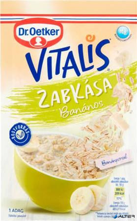 Zabkása, 55 g, DR. OETKER, "Vitalis", banános