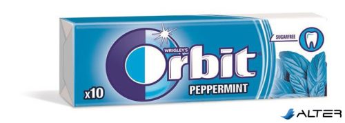 Rágó, 14 g, ORBIT "Peppermint drazsé"