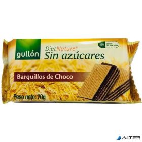 Nápolyi, cukormentes, 60 g, GULLÓN, kakaós