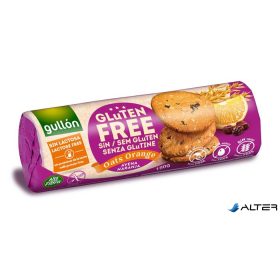 Keksz, 180 g, GULLÓN, gluténmentes, zabbal és naranccsal