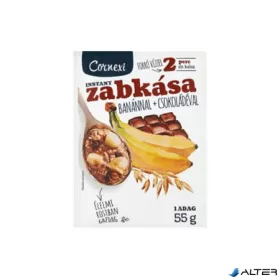 Zabkása, 55 g, CORNEXI, banán-csoki