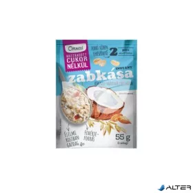   Zabkása, 55 g, CORNEXI, mandulás-kókusz chia maggal, hozzáadott cukor nélkül
