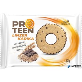 Linzer karika, 23 g, PROTEEN, rizsfehérjével és zabbal