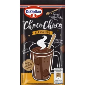   Forró csokoládé, 34 g, DR OETKER 'Choco-Choco', klasszikus
