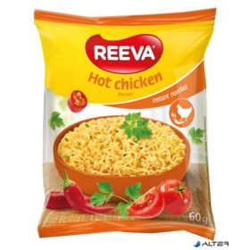 Instant tésztaleves, 60 g, REEVA, csípős csirke íz