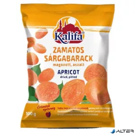 Aszalt sárgabarack, 100 g, KALIFA