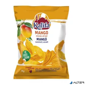 Aszalt mangó, szeletelt, 70 g, KALIFA