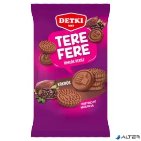Omlós keksz, 180 g, DETKI 'Tere-Fere', kakaós