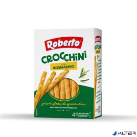   Ropogós kenyérrúd, 250 g, ROBERTO "Crocchini", rozmaringos