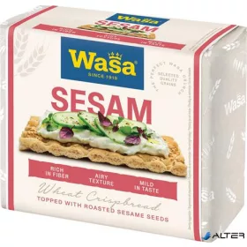   Ropogós kenyér, rozslisztből, 200 g, WASA "Sesamo" szezámmagos