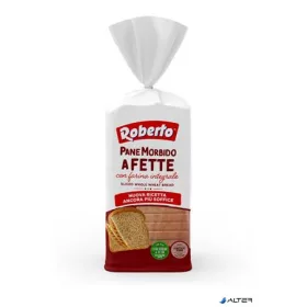   Szeletelt kenyér, teljes kiőrlésű lisztből, 400 g, ROBERTO