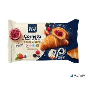   Croissant, glutén- és laktózmentes, 4x60 g, NUTRIFREE, erdei gyümölcsös