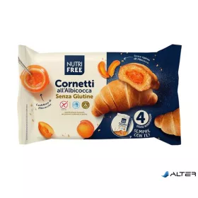   Croissant, glutén- és laktózmentes, 4x60 g, NUTRIFREE, sárgabarackos