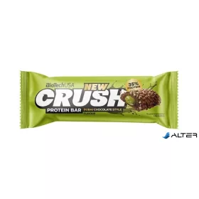   Fehérjeszelet, 45g, BIOTECH USA "Crush protein bar", dubai csokoládé stílusú