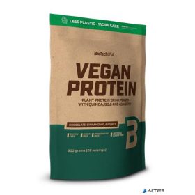   Táplálékkiegészítő, 500g, vegán, BIOTECH USA, csokoládé-fahéj