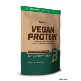   Táplálékkiegészítő, 500g, vegán, BIOTECH USA, csokoládé-fahéj