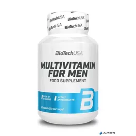 Multivitamin, 60 tabletta, férfiaknak, BIOTECH USA