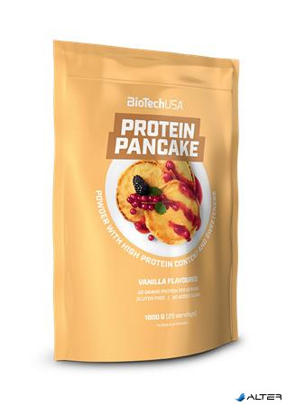 Palacsintapor, cukormentes, 1000g, BIOTECH USA, vanília