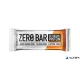 Fehérjeszelet, gluténmentes, 50g, BIOTECH USA "Zero Bar", csokoládé-karamell