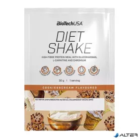   Étrend-kiegészítő italpor, 30g, BIOTECH USA "Diet Shake", cookies&cream