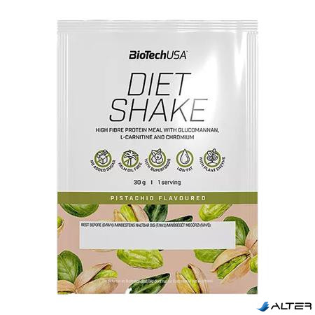 Étrend-kiegészítő italpor, 30g, BIOTECH USA 'Diet Shake', pisztácia