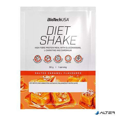 Étrend-kiegészítő italpor, 30g, BIOTECH USA "Diet Shake", sós karamell