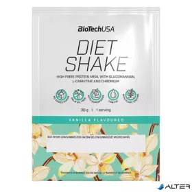   Étrend-kiegészítő italpor, 30g, BIOTECH USA "Diet Shake", vanília