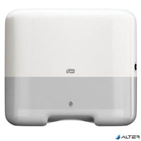   Kéztörlő adagoló, H3 rendszer, Elevation, TORK 'Mini Singlefold', fehér