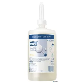   Folyékony szappan, 1 l, S1 rendszer, TORK "Érzékeny bőrre", fehér