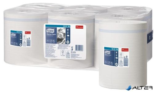 Törlőpapír, belsőmag-adagolás, M2 rendszer, 1 rétegű, Advanced, TORK, fehér