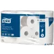 Toalettpapír, T4 rendszer, 3 rétegű, 12 cm átmérő, Premium, TORK 'Soft', fehér