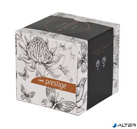 Kozmetikai kendő, 3 rétegű, 60 lapos, 'Satino by Wepa'