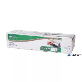   Szalvéta, adagolós, 2 rétegű, 21,3x33 cm, N4 rendszer, Premium, TORK 'Xpressnap Extra Soft', fehér