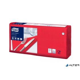   Szalvéta, 1/4 hajtogatott, 2 rétegű, 33x33 cm, Advanced, TORK "Lunch", vörös